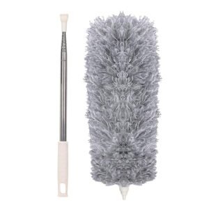 Microfiber Dusters for Cleaning, Telescoping Feather Duster with 100 inches