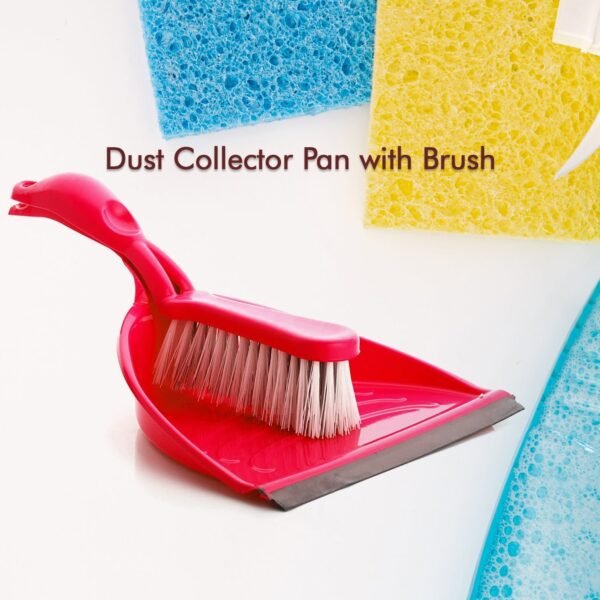 Supadi Dustpan & Brush Set ? Long-Handle Multipurpose Dust Collector - Image 3
