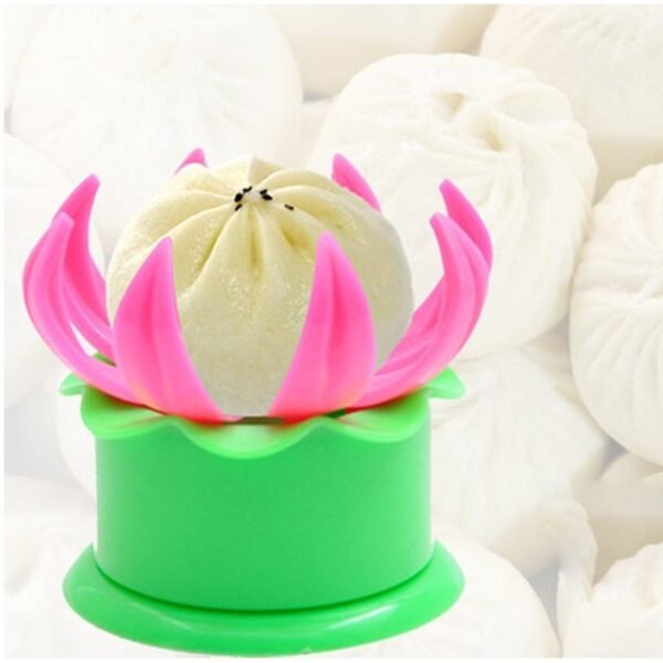 Momos maker Plastic Mold and Filling Spoon Cooking Tools Set Steamed Stuffed