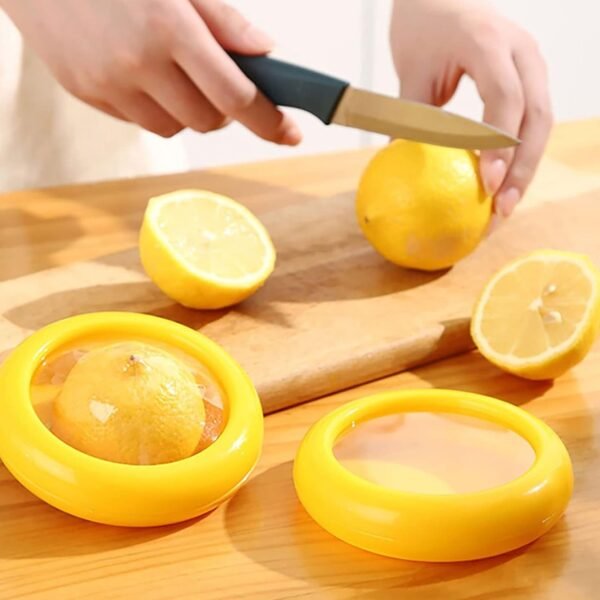 Vegetable Container Premium Fruits Saver Keeper (1 Pc / Yellow) - Image 2