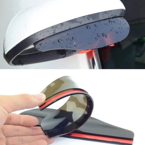 1 Pair Mirror Rain Protector Car Rearview Mirror Rain Blades Car Back Mirror - Image 2