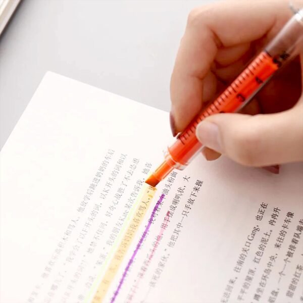 Creative Fluorescent Highlighter ? Watercolor Marker for Kids, Study & Office - Image 3