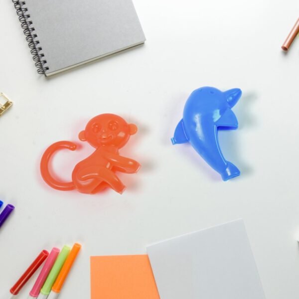 Mix Character, Monkey, Fish, Cat Pencil Top Promotional toys (1 Pc / Mix Colour - Image 4