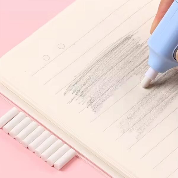 Electric Eraser Kit ? Battery Operated with 10 Refills for Drawing & Sketching - Image 4