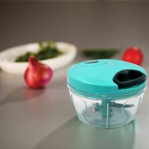 Handy Mini Plastic Vegetable Chopper Cutter, Onion Chopper Vegetables for