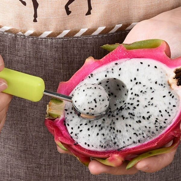 4-in-1 Stainless Steel Fruit Baller & Scooper - Image 3