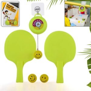 Portable Indoor Hanging Table Tennis with Three Ball, Table Tennis Self