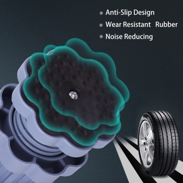 Adjustable Anti-Vibration Washing Machine Support Stand ? Non-Slip PVC Lifting - Image 3