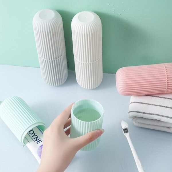 Capsule Shape Multipurpose Travel Storage Bottle - Image 2