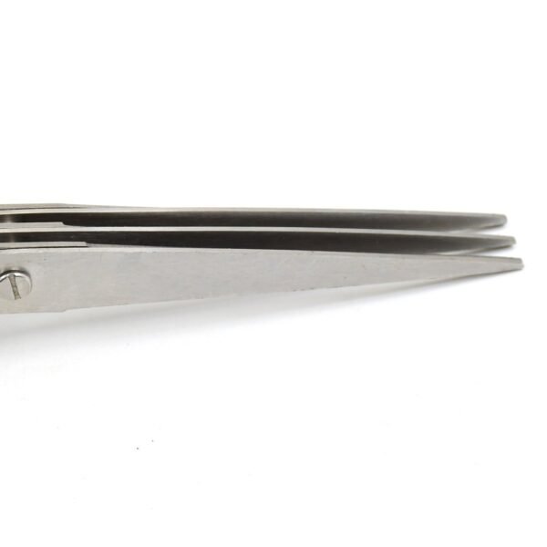 Multifunction Vegetable Stainless Steel Herbs Scissor With 3 Blades (1 Pc) - Image 3