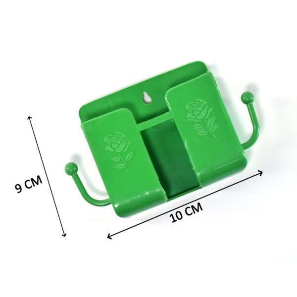Wall Mounted Storage Box / Remote Storage Organizer Case with 2 Side Hanging - Image 5