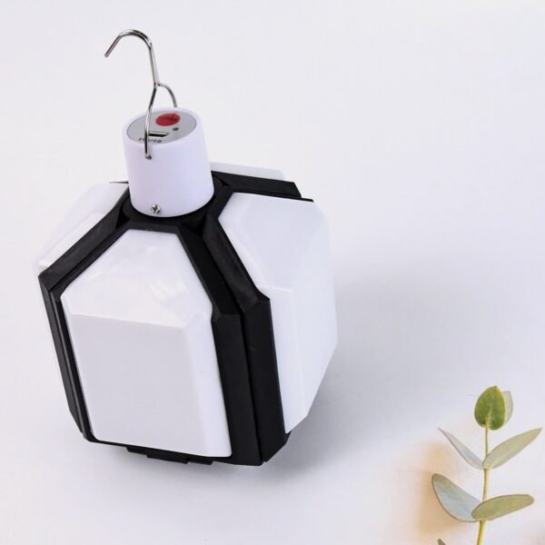Foldable Camping Light USB Rechargeable LED Lamp with Hanging Hook (1 Pc) - Image 5