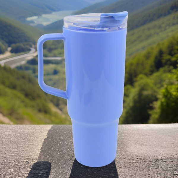 Plastic Water Bottle 3 Different Size Bottle & 1 pc Tumbler With Straw (4 Pc - Image 3
