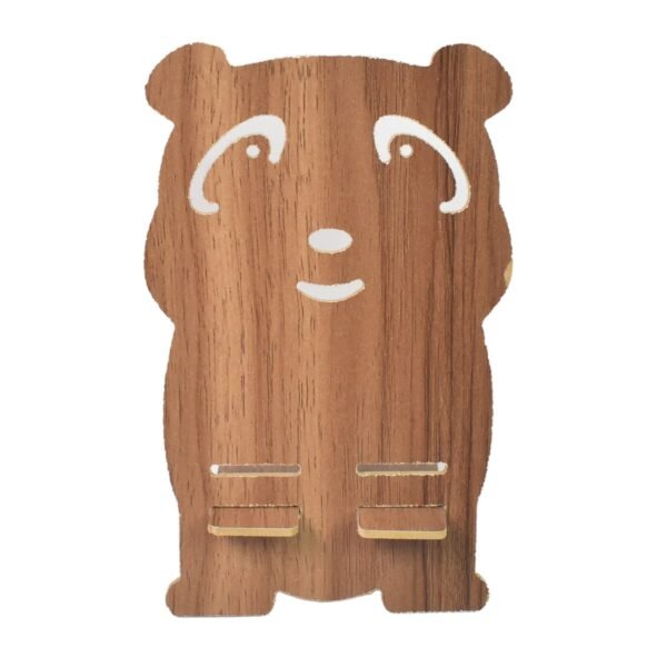 Wooden Cartoon Shape Design Mobile Stand  (1 Pc) - Image 5