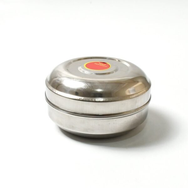Multi-Purpose Stainless Steel Round Shape Tiffin Box - Small Gift For Baby Girl - Image 5