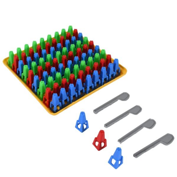 Plastic Color Crush Game Board, A Puzzle Game, Challenge's Educational Board
