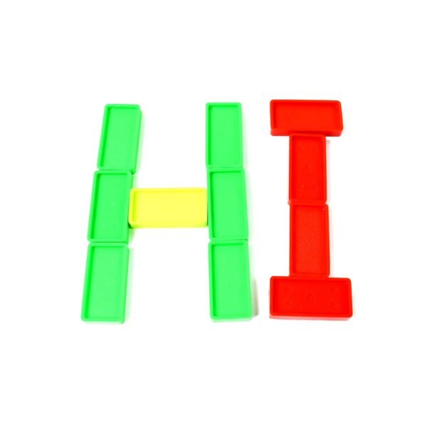 Kids 120 Domino Blocks Dominoes (120 Pcs Set) - Image 3