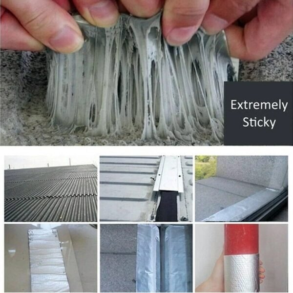 Self-Adhesive Heat-Resistant Aluminum Foil Tape ? High-Temperature Insulation - Image 4