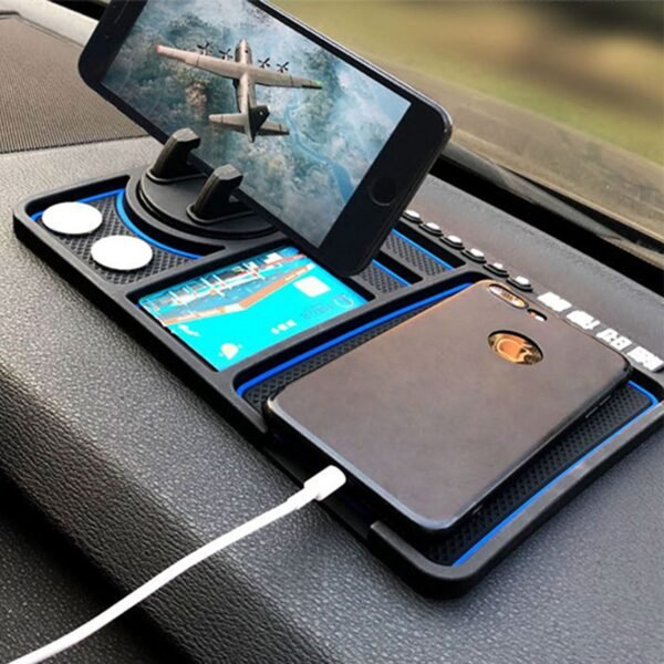 Car Dashboard Mat & Mobile Phone Holder Mount - Image 3
