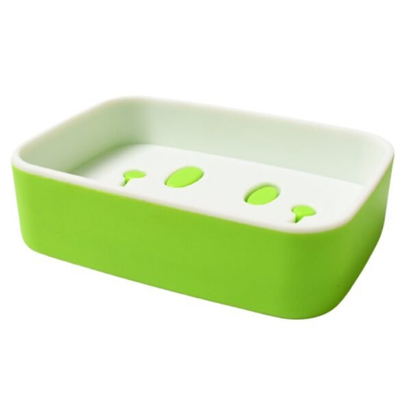 Portable Travel Home Box Cute Cartoons Smile Face Container Draining Holder - Image 4