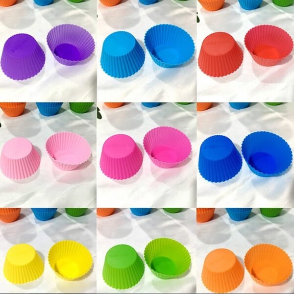 Silicone cupcake Shaped Baking Mold Fondant Cake Tool Chocolate Candy Cookies - Image 5
