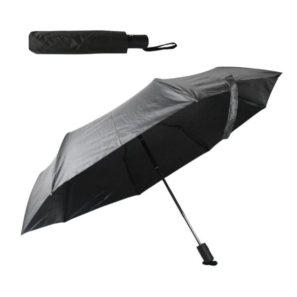 2 Fold Manual Open Umbrella| Windproof, Sunproof & Rainproof with Sturdy Steel - Image 4