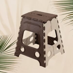 18inch Folding Stool, Non Slip Folding Stool - 18 Inch" Height - Holds Up to 95