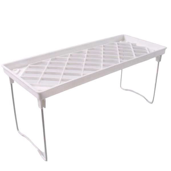 Bathroom Organizer Kitchen Utility Storage Rack Shelf Divider Makeup Home - Image 5