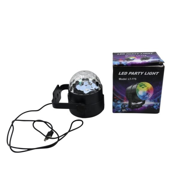Party Lights, DJ Stage Light Disco Ball Light USB Charging Party Stage Lamp - Image 4