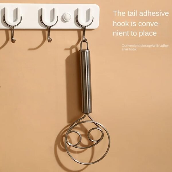 Dough Whisk, Premium Stainless Steel Dutch Whisk, Dough Hand Mixer Artisan