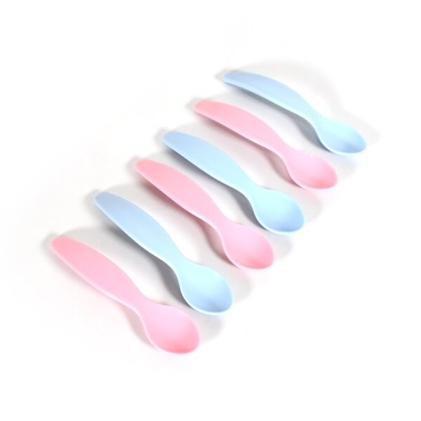 Kids Cute Food Grade Foods Feeding Training Baby Spoon (Set of 6 pcs) - Image 4