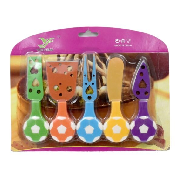 Football Soccer Cheese Knife Set (5 Pcs Set) - Image 5