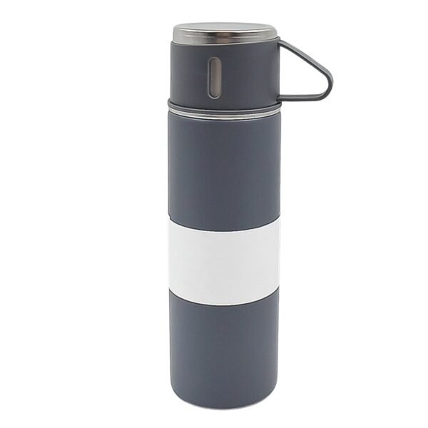 Stainless Steel Vacuum Insulated Water Bottle With Coffee / Tea Mug (500 ML) - Image 5