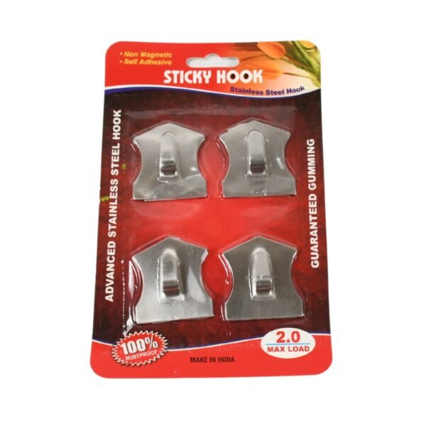 Self-Adhesive Stainless Hooks ? Waterproof for Robes, Coats & Towels - Image 3