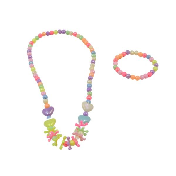 Pearl Pendant Necklace Bracelet Ring (2 Pc Set) - Image 5