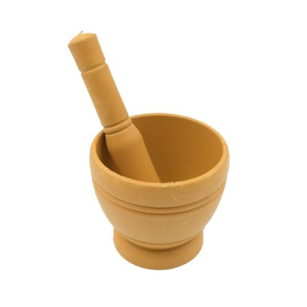 Mortar and Pestle Spice Grinder - Traditional Khalbatta for Kitchen Herb & - Image 4