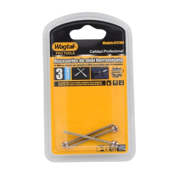 Cut-Off Wheel Screw Mandrels Shank Dia Cutting Disc Holder (3 Pcs Set) - Image 5