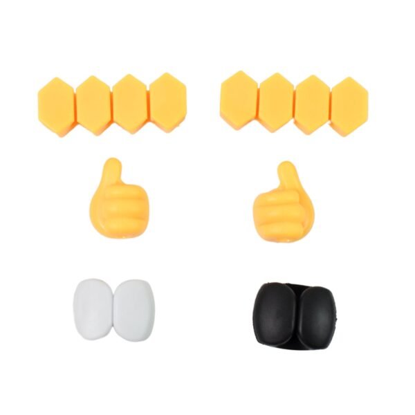 Self Adhesive Hooks for Cable Clips, Desktop Cable Organizer (6 Pcs Set / Mix