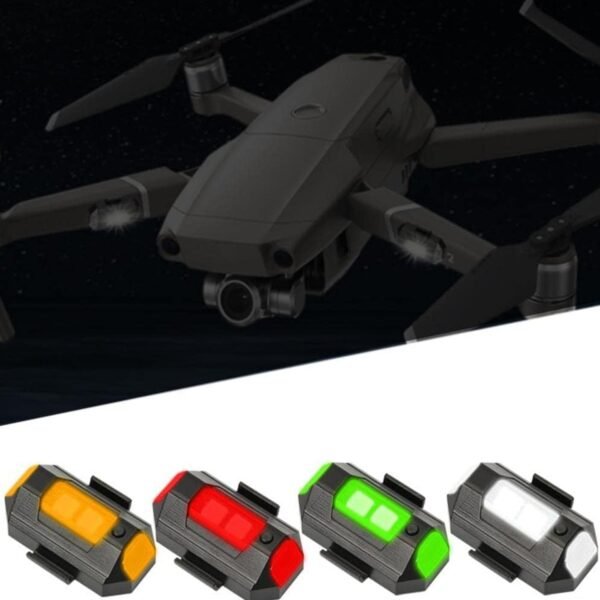 Mini LED Strobe Lights, Waterproof Lights, Lightweight RGB LED Lights Drone - Image 4