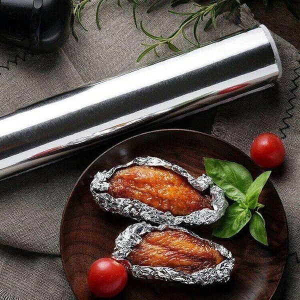Aluminum Foil Roll Heavy Duty Non Stick Thick Aluminum Foil Sheet Baking