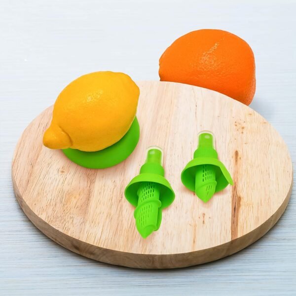 Creative Lemon Sprayer Fruit Juice Citrus Lime Juicer (3 Pcs Set) - Image 4