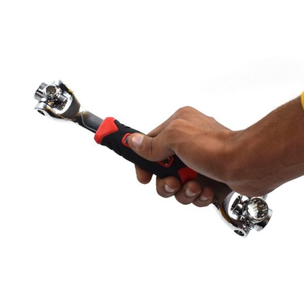 48 in 1 wrench Swivel Head Multi Tool Spanner Tools Socket Works with Spline - Image 4
