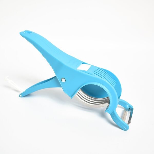 2 in 1 Vegetable &  Fruit Multi Cutter 5 Blade Vegetable Cutter with Peeler (1 - Image 5