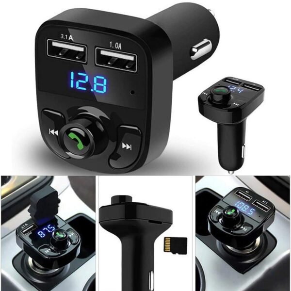 CAR-X8 Bluetooth FM Transmitter Kit for Hands-Free Call Receiver / Music Player - Image 3