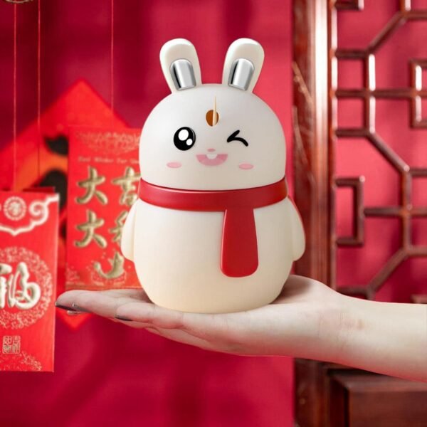 Rabbit Shape Toothpick Dispenser Pressing Small Size Accessory Durable Red | - Image 3