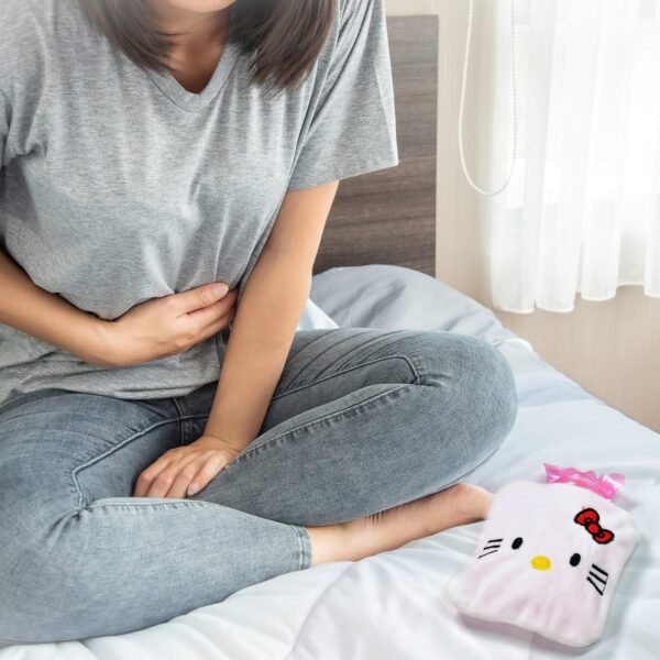 White Hello Kitty Small Hot Water Bag ? Pain Relief for Neck, Shoulder, Hand & - Image 5