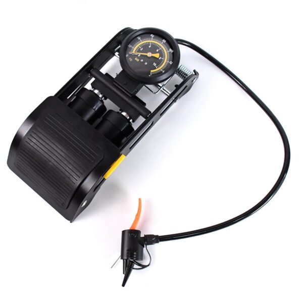 Portable High Pressure Foot Air Pump Compressor for Car and Bike - Image 5