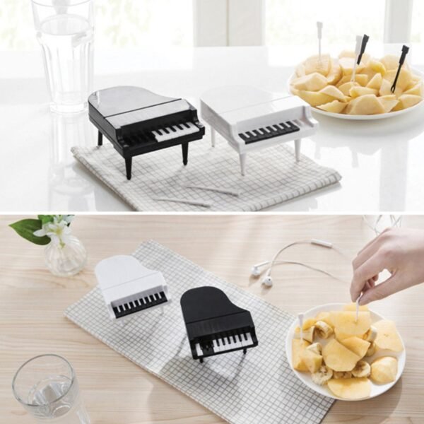 10 Pc Piano Fruit Forks: Fun & Functional for Snacks (Set) - Image 3