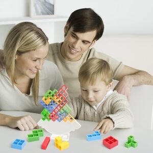3D Tower Game, Tower Balance Game, Tower Stacking Game Adult Kid Tower Stacking