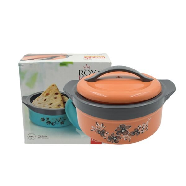 Casserole Box for Food Searving Inner Steel Insulated Casserole Hot Pot Flowers - Image 4